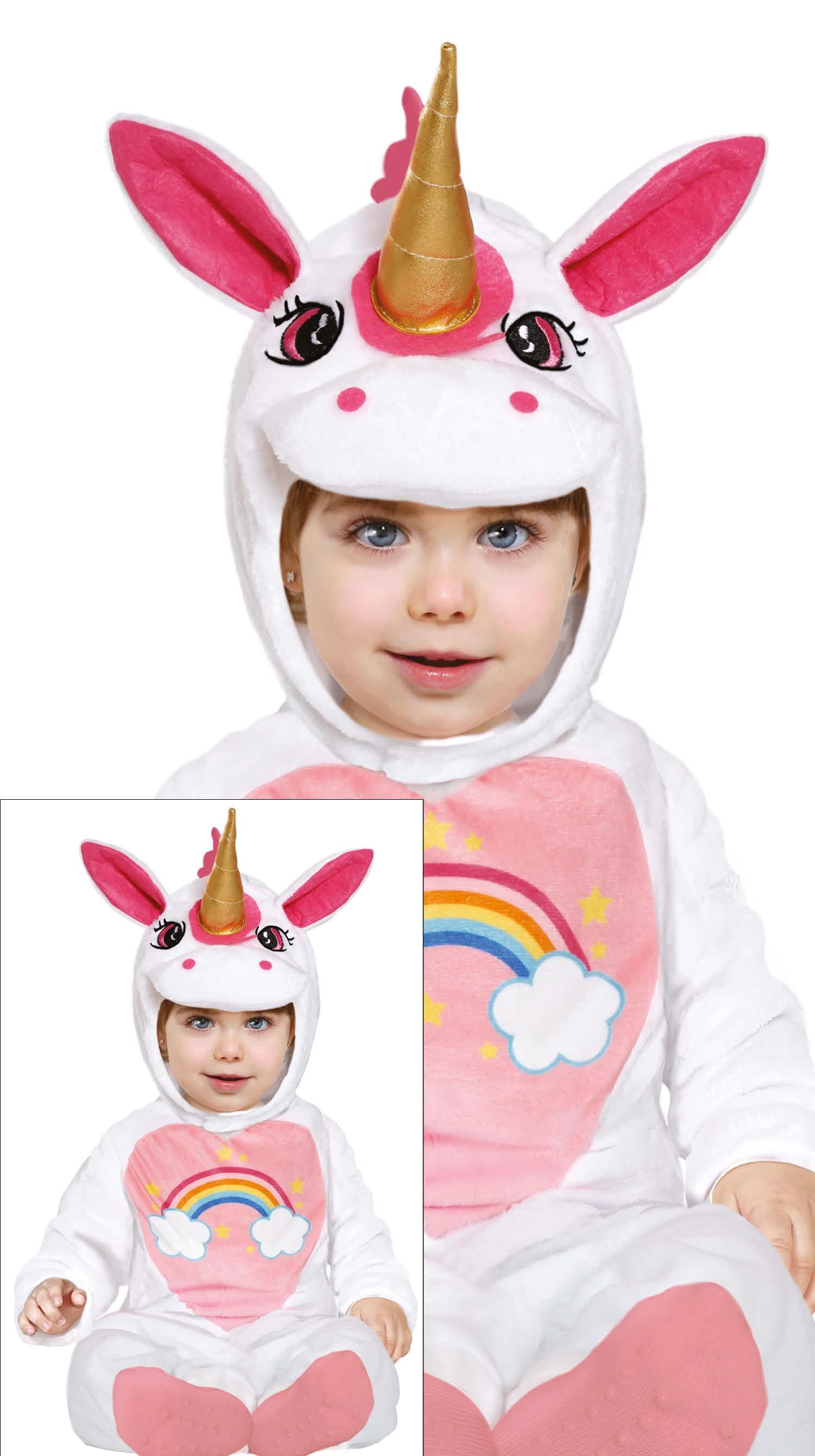 Costume di Carnevale Baby Unicorno con Cappuccio – PS 00635