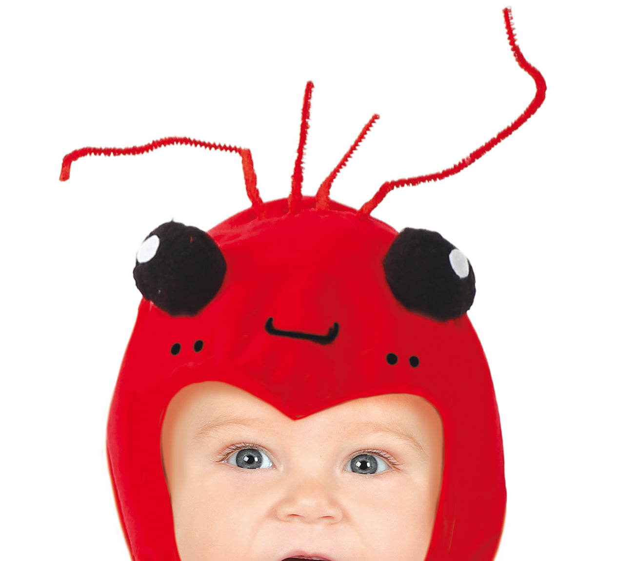 Costume di Carnevale Baby Aragosta con Cappuccio – PS 00636