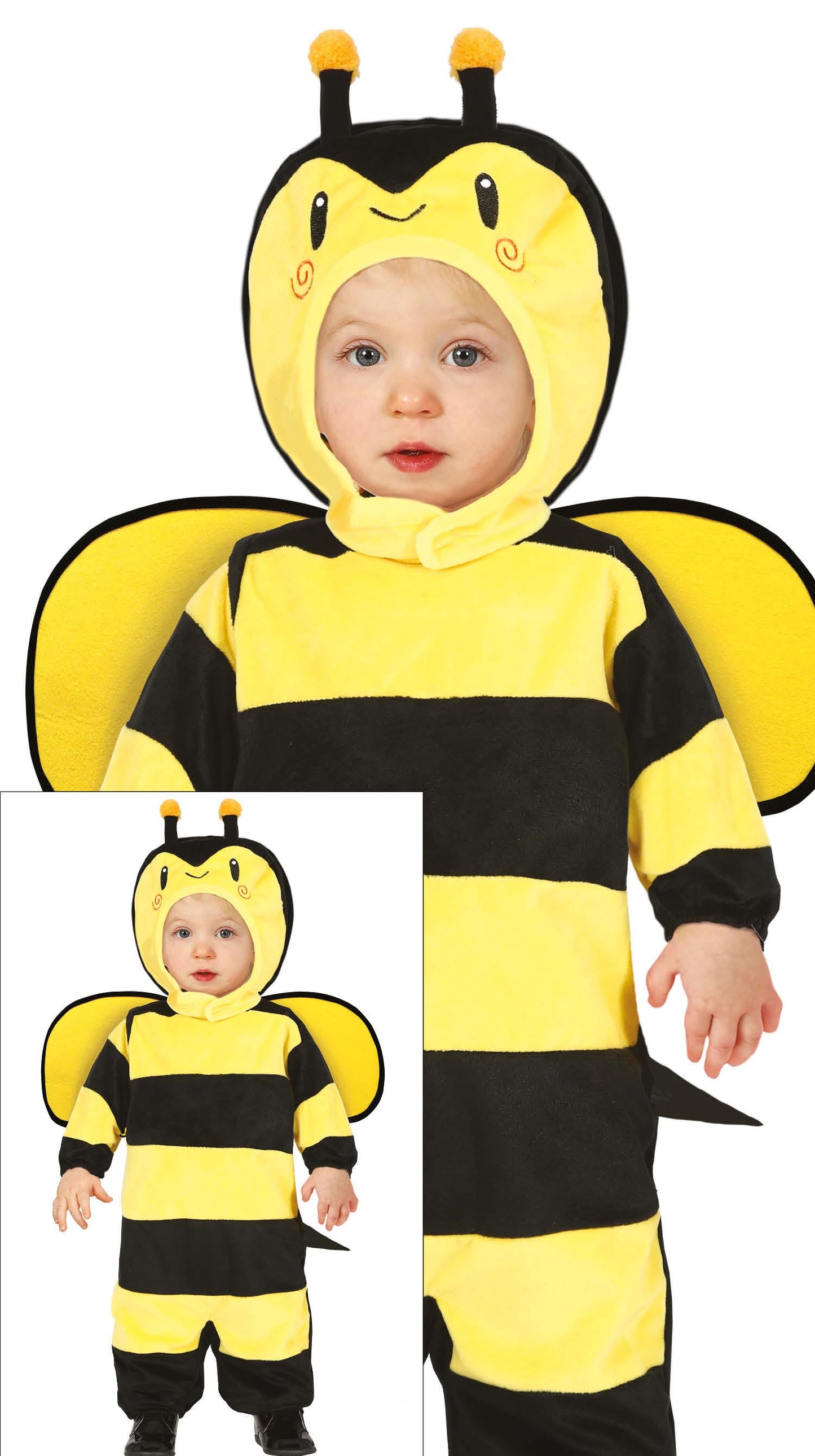 Costume di Carnevale Baby Ape con Cappuccio – PS 00637