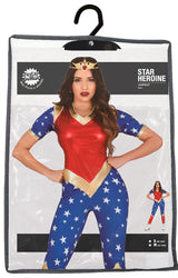 Costume di Carnevale Super Eroina Stellare – Donna / Ragazza – PS 00655