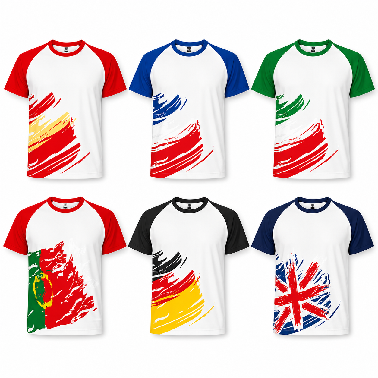T-Shirt Tecnica Forza Italia Germania Portogallo Inghilterra Spagna Francia Personalizzabile con Nome e Numero – PS 00600