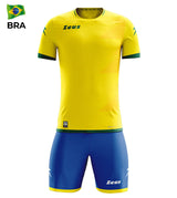 Completo Calcio Mundial – Italia, Germania, Francia, Spagna, Argentina – Maglia, Pantaloncino Personalizzabile PS 00024