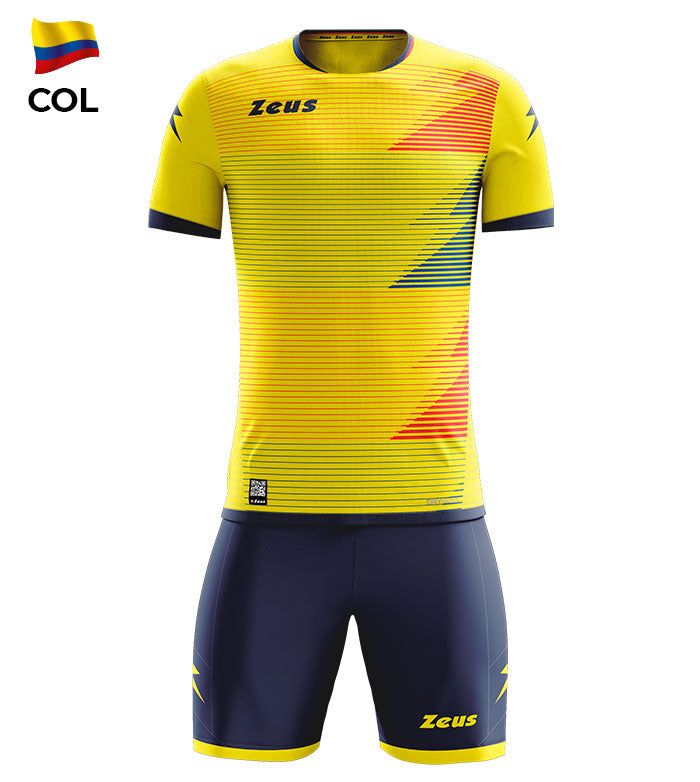 Completo Calcio Mundial – Italia, Germania, Francia, Spagna, Argentina – Maglia, Pantaloncino Personalizzabile PS 00024