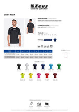 Maglia Calcio Zeus Mida – Personalizzabile con Nome e Numero – PS 41076