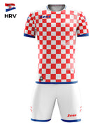 Completo Calcio Mundial – Italia, Germania, Francia, Spagna, Argentina – Maglia, Pantaloncino Personalizzabile PS 00024