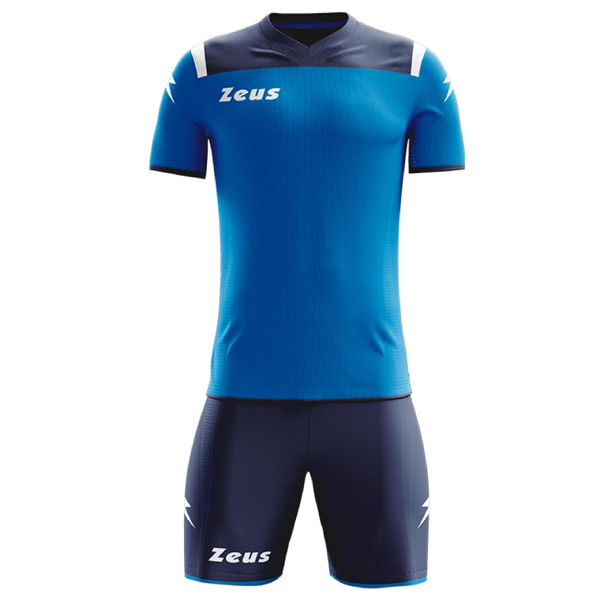 Completo Calcio Zeus Kit Vesuvio – Maglia e Pantaloncino – Personalizzabile con Nome, Numero e Loghi PS 12810