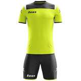 Completo Calcio Zeus Kit Vesuvio – Maglia e Pantaloncino – Personalizzabile con Nome, Numero e Loghi PS 12810