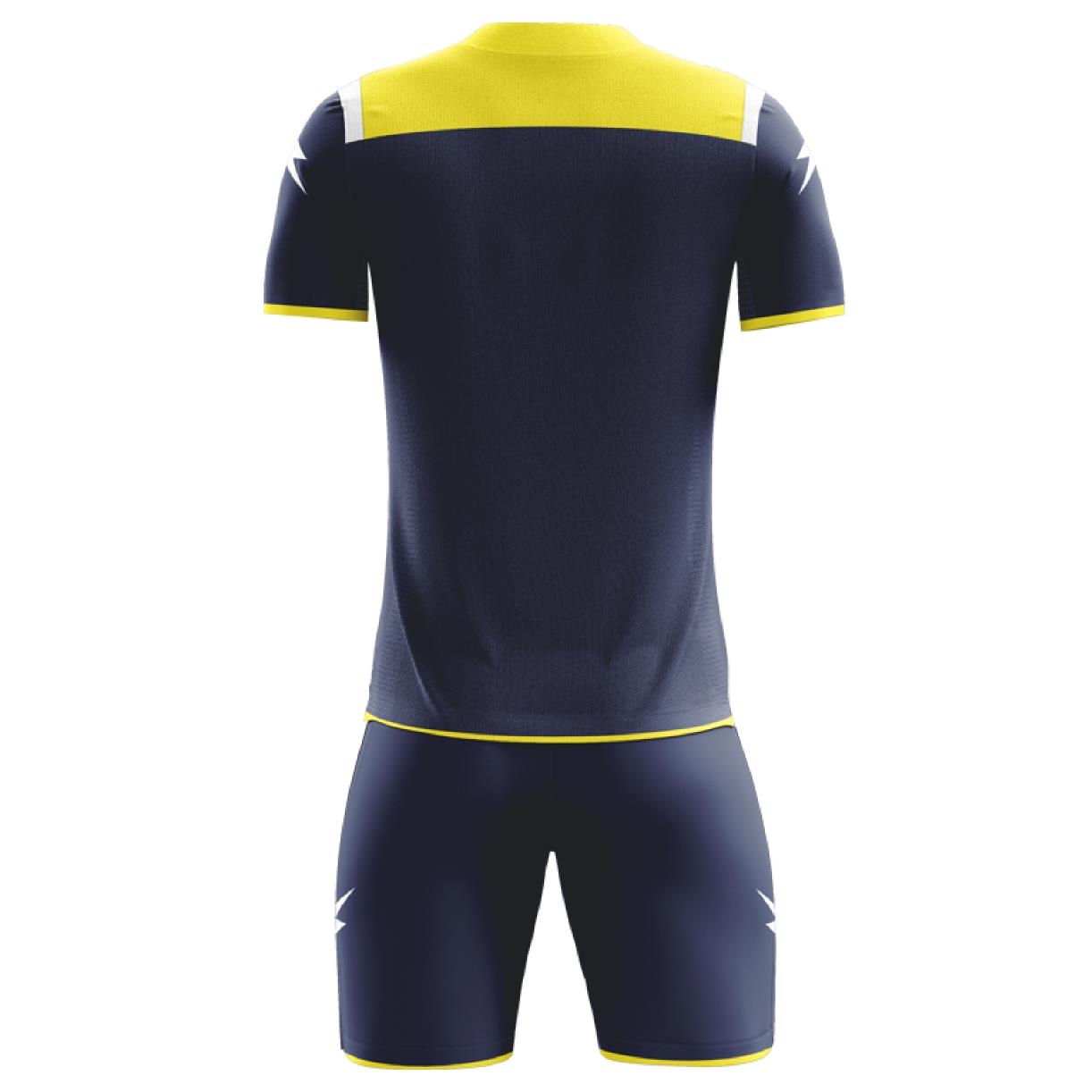 Completo Calcio Zeus Kit Vesuvio – Maglia e Pantaloncino – Personalizzabile con Nome, Numero e Loghi PS 12810