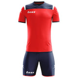 Completo Calcio Zeus Kit Vesuvio – Maglia e Pantaloncino – Personalizzabile con Nome, Numero e Loghi PS 12810