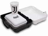 Valigetta Juventus Bicolore con Maniglia – Portamerenda + Bicchiere – Prodotto Ufficiale – PS 41374