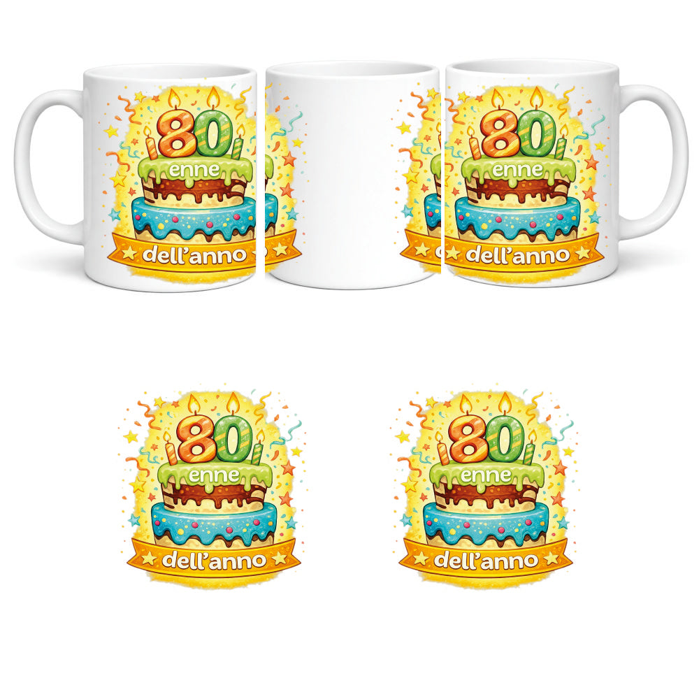 Tazza in Ceramica Torta di compleanno – Tazza Personalizzata PS 09370-0004