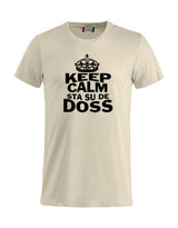 T-Shirt “Keep Calm Sta Su De Doss” Uomo e Bambino – Maglietta Simpatica con Stampa – PS 27431-A010
