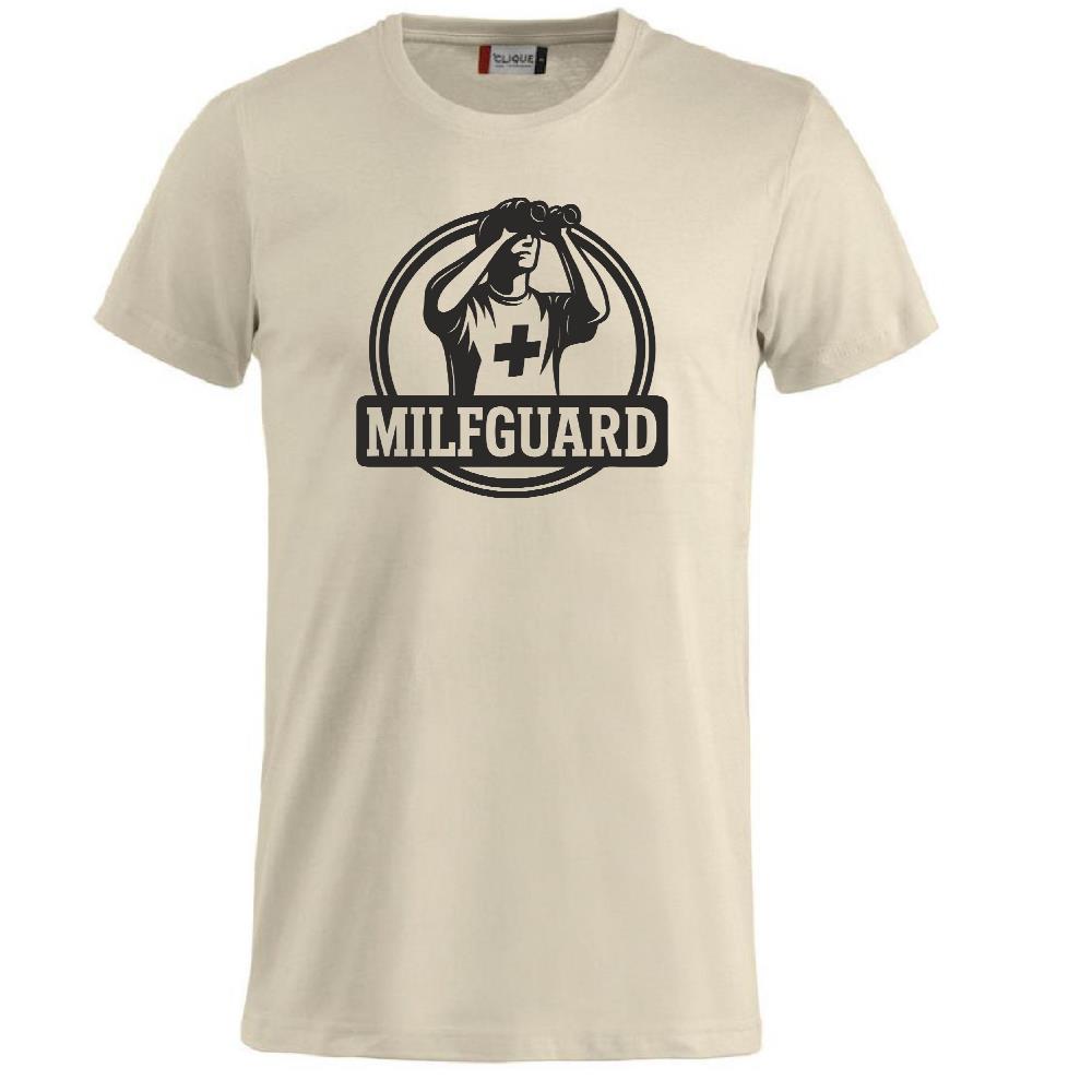 T-Shirt Milfguard – Salvataggio MILF” Maglietta Divertente da Bagnino – PS 27431-A-138