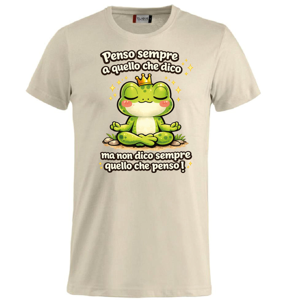 T-shirt Adulto Unisex – Rana Non dico quello che penso! - PS 27431-A-143