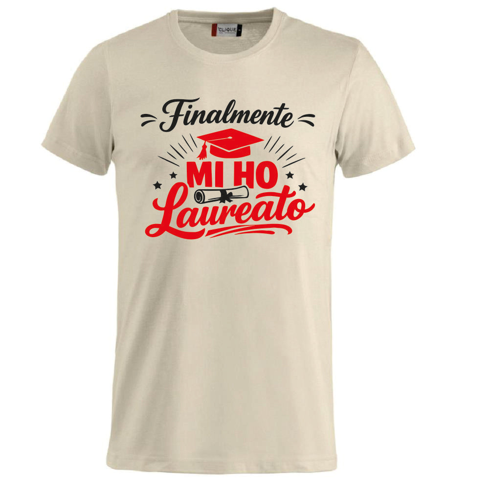 T-Shirt Laurea "Mi ho Laureato" Personalizzabile  – Idea regalo – PS 27431-A-149
