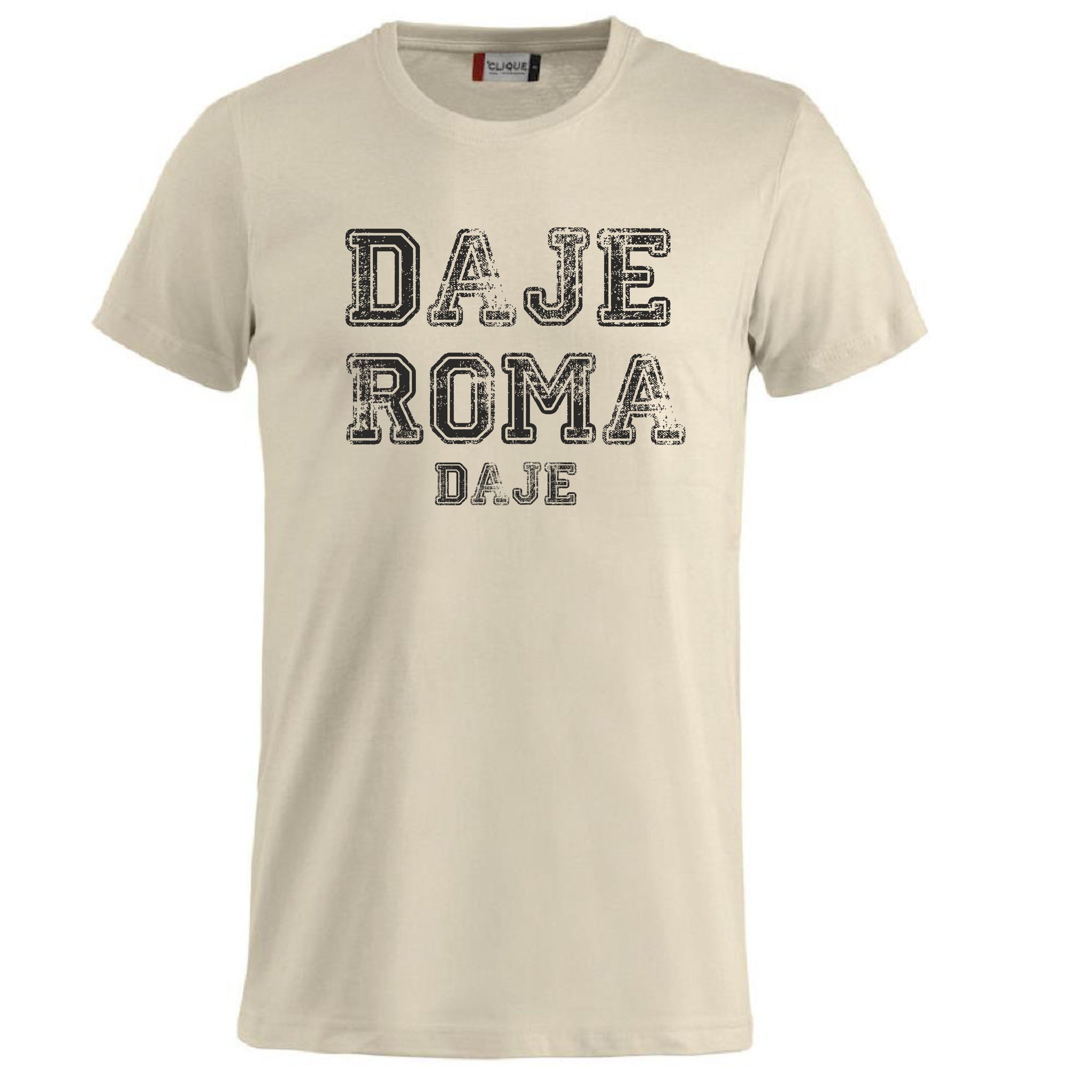 T-Shirt “DAJE Roma DAJE” – Maglietta Unisex Personalizzabile PS 27431-A-120