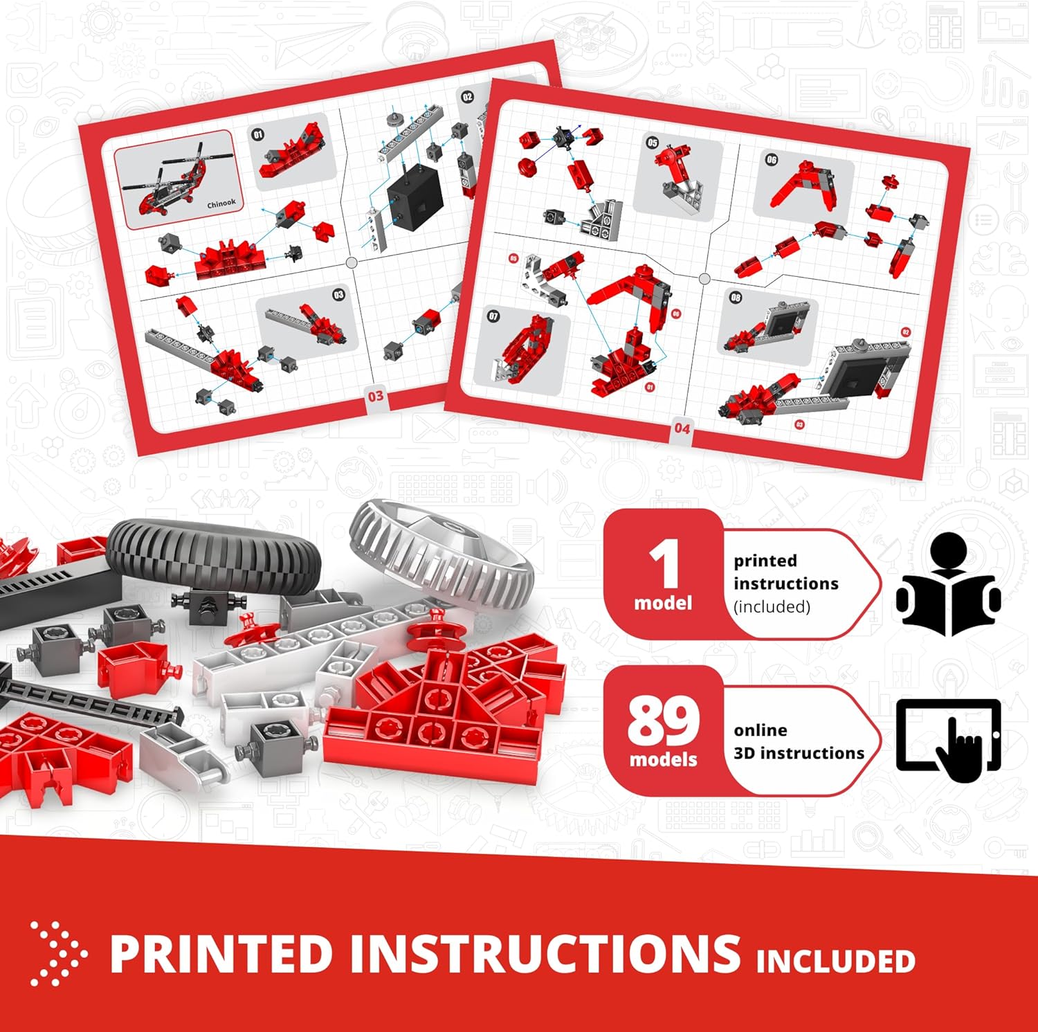 Set Costruzioni 90 in 1 Motorizzato – Cod. 02476
