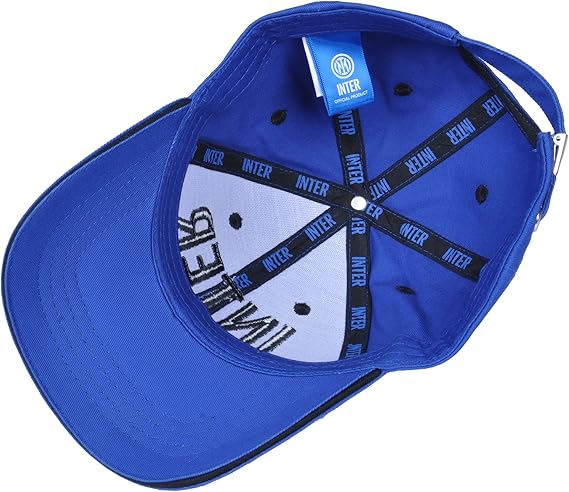 Cappellino Baseball Inter Logo Ricamato in Rilievo – FC Internazionale 37160