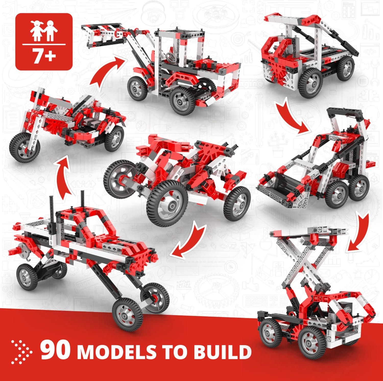 Set Costruzioni 90 in 1 Motorizzato – Cod. 02476