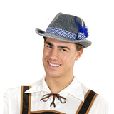 Cappello Oktoberfest Fedora Festa Bavarese con Piuma – PS 08475