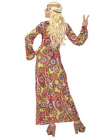 Costume Carnevale Donna Hippie Anni ’60 – Figli dei Fiori – Taglie Forti – PS 26128