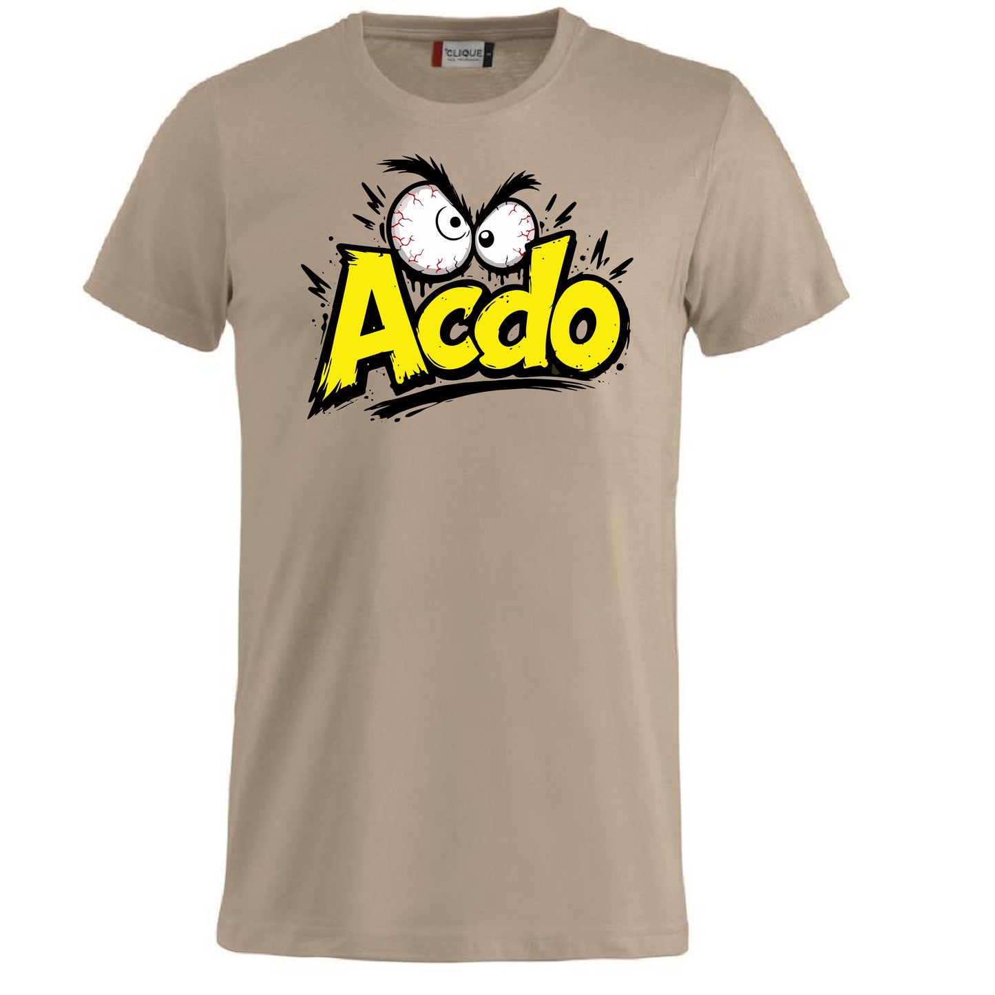 T-Shirt Simpatica ACDO Acido – Personalizzabile con Nome – PS 27431-A-154
