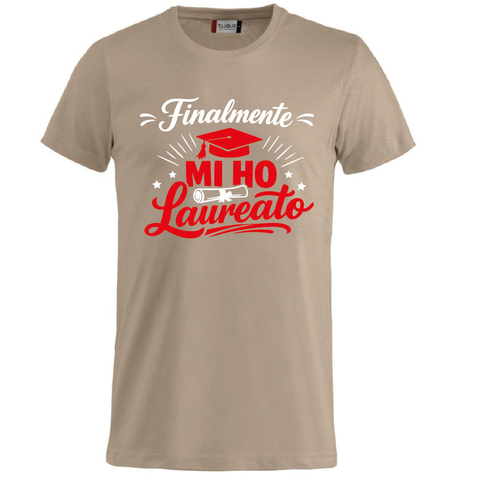 T-Shirt Laurea "Mi ho Laureato" Personalizzabile  – Idea regalo – PS 27431-A-149