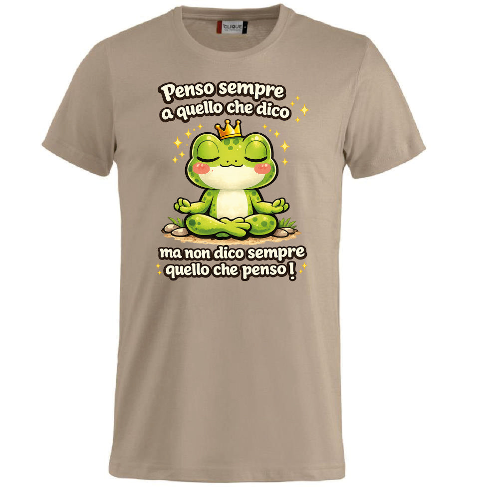 T-shirt Adulto Unisex – Rana Non dico quello che penso! - PS 27431-A-143