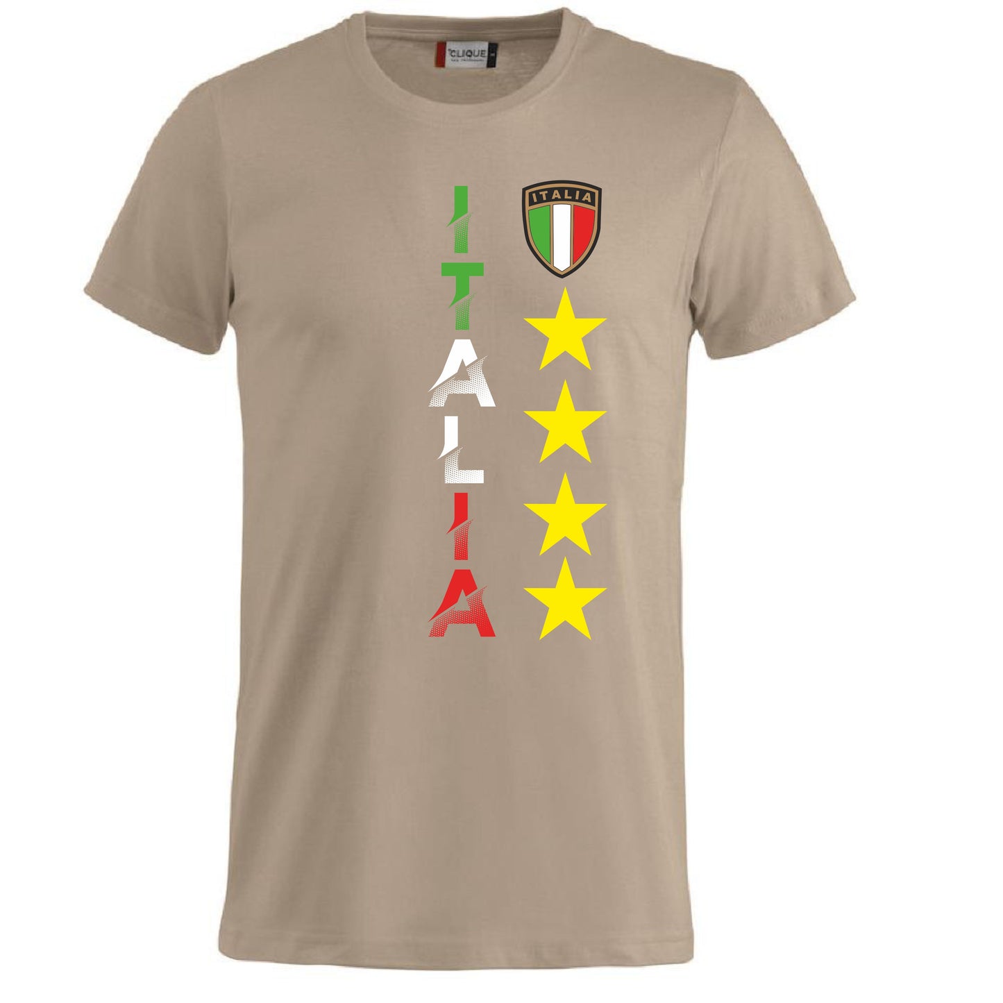 T-Shirt Italia Personalizzabile con Nome e Numero – Cotone  PS 27431-A097