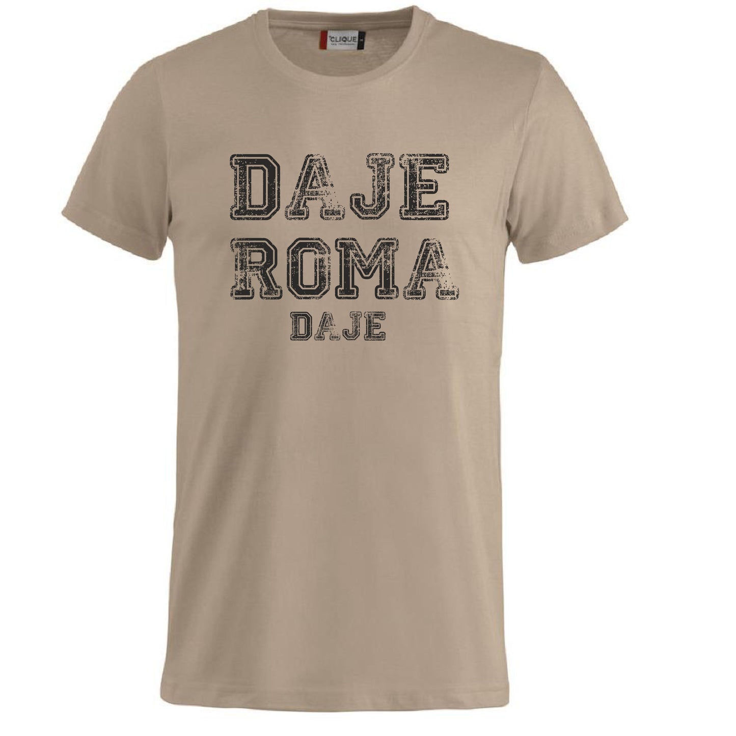 T-Shirt “DAJE Roma DAJE” – Maglietta Unisex Personalizzabile PS 27431-A-120