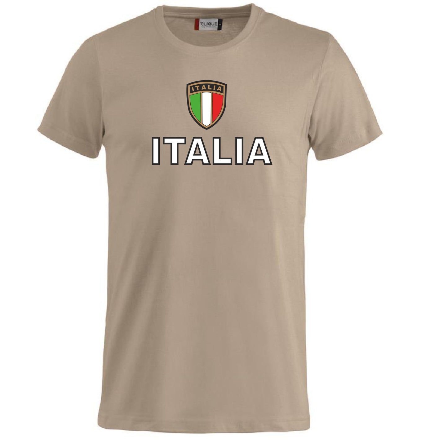 T-Shirt Italia Personalizzabile con Nome e Numero – Cotone – Bambino e Uomo – PS 27431