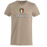 T-Shirt Italia Personalizzabile con Nome e Numero – Cotone – Bambino e Uomo – PS 27431