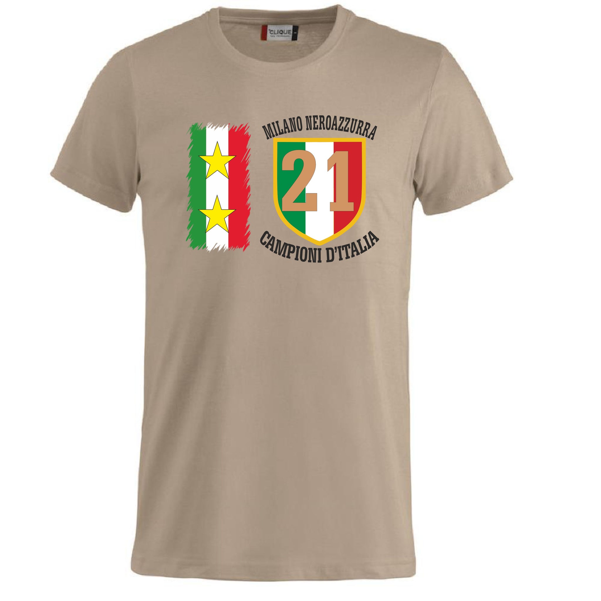 T-Shirt Calcio Inter Campioni d’Italia Serie A – 21 Scudetti Seconda Stella – PS 27431-A068