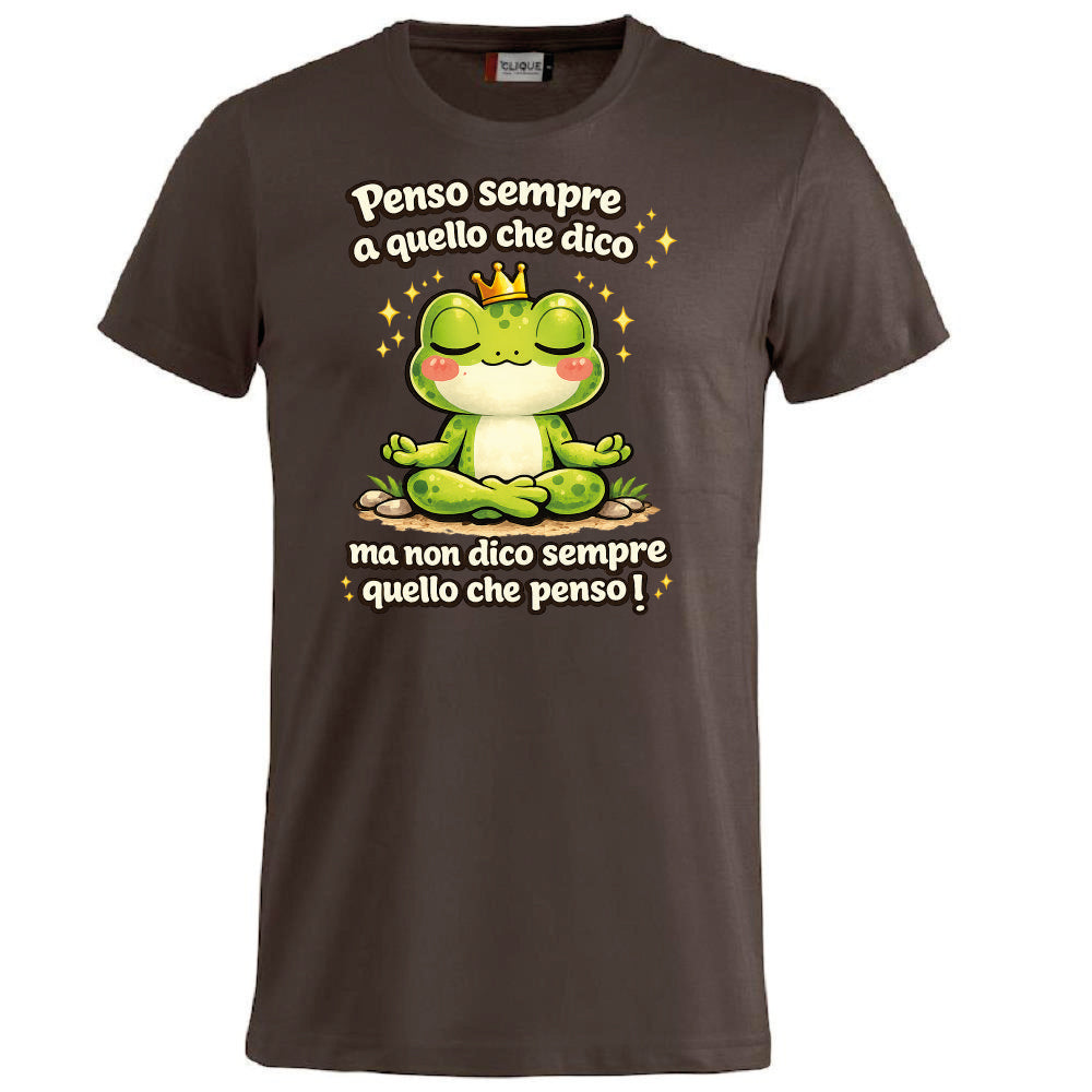 T-shirt Adulto Unisex – Rana Non dico quello che penso! - PS 27431-A-143