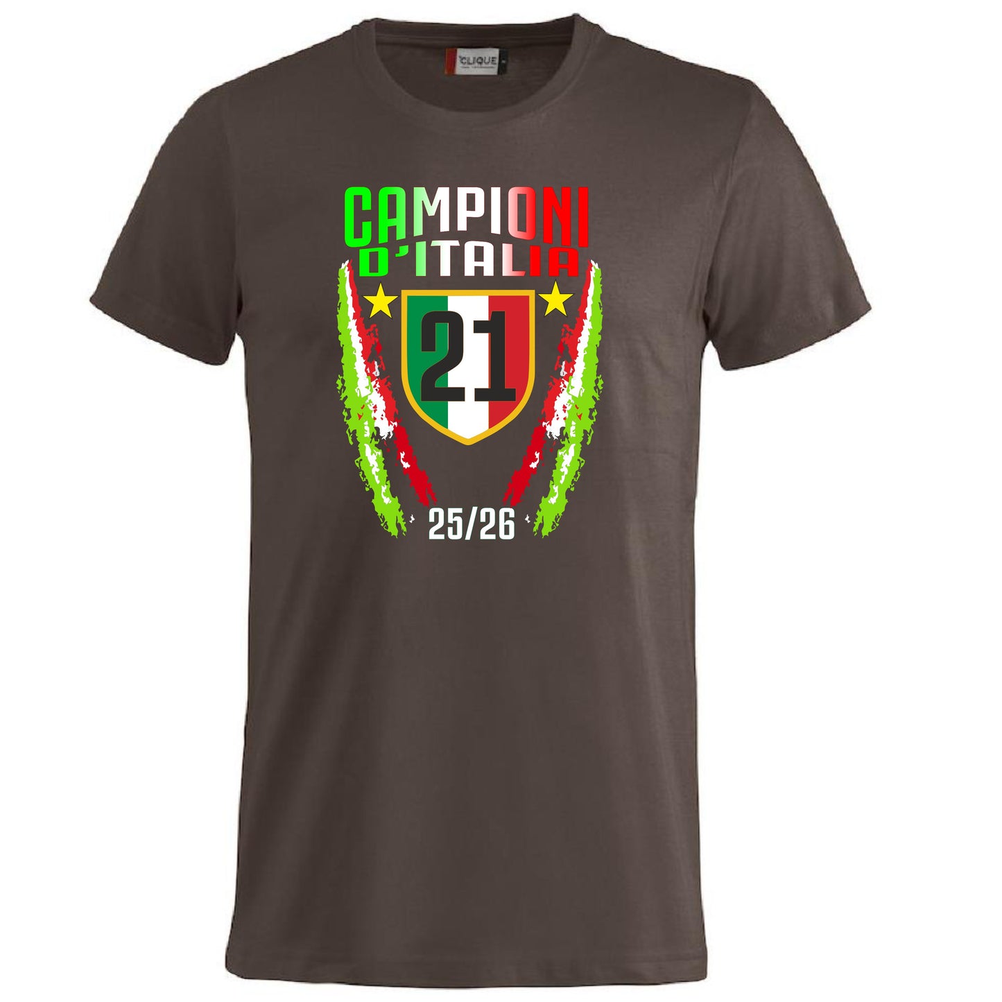 T-Shirt Inter Campione d’Italia 2025/2026 – Seconda Stella 21 Scudetti – PS 27431-A040 INT