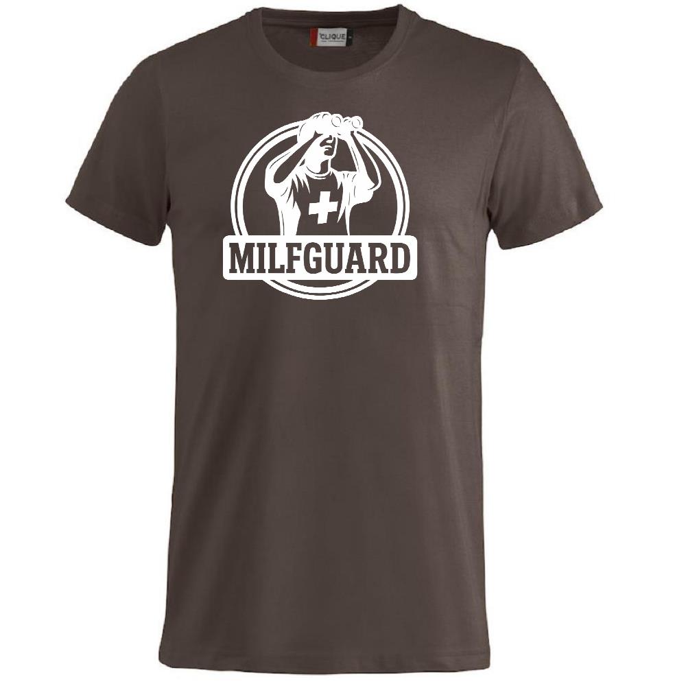 T-Shirt Milfguard – Salvataggio MILF” Maglietta Divertente da Bagnino – PS 27431-A-138