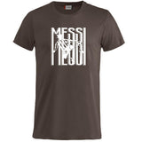 T-shirt Messi 10 Tifosi Calcio Argentina 100% Cotone Personalizzabile Con Nome e Numero PS 27431-A034