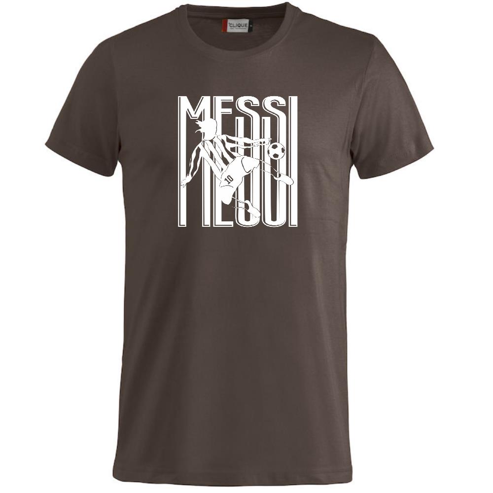 T-shirt Messi 10 Tifosi Calcio Argentina 100% Cotone Personalizzabile Con Nome e Numero PS 27431-A034