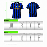 Maglia Calcio Inter Nero Azzurra Campionato 26/27 – Replica Ufficiale FC Internazionale – Personalizzabile con Nome e Numero | Mod. PS 41412-26/27