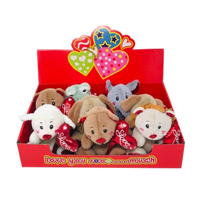 Peluche Love Orsetto Cane Ranocchia Leone Elefante Pecora Coniglio – Llopis 15 cm PS 25225