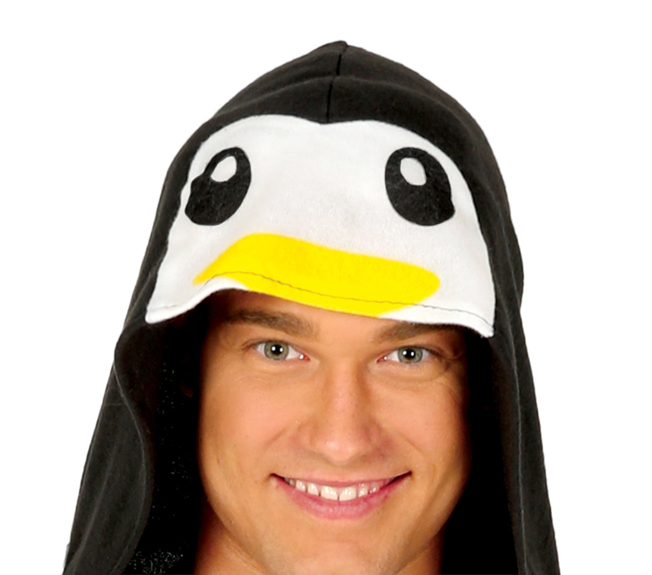 Costume di Carnevale Kigurumimi Pinguino Unisex – Tutone con Cappuccio – PS 00644