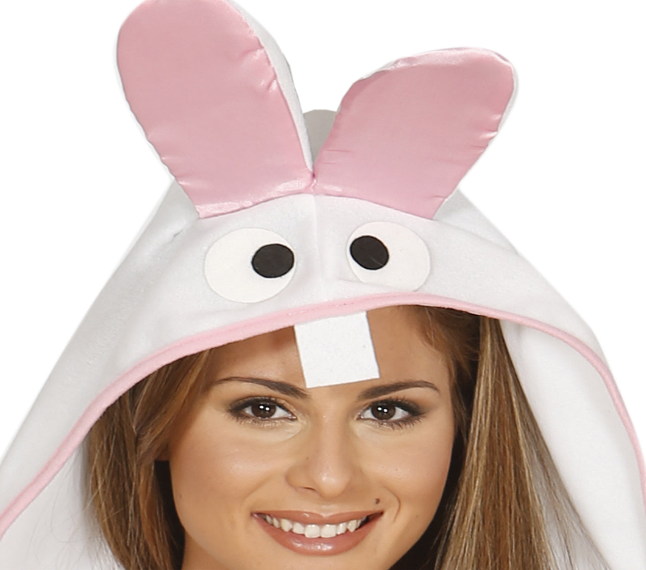 Costume di Carnevale Kigurumimi Coniglietta Unisex – Tutone con Cappuccio – PS 00645