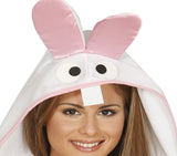 Costume di Carnevale Kigurumimi Coniglietta Unisex – Tutone con Cappuccio – PS 00645