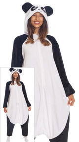 Costume di Carnevale Kigurumimi Panda Unisex – Tutone con Cappuccio – PS 00648