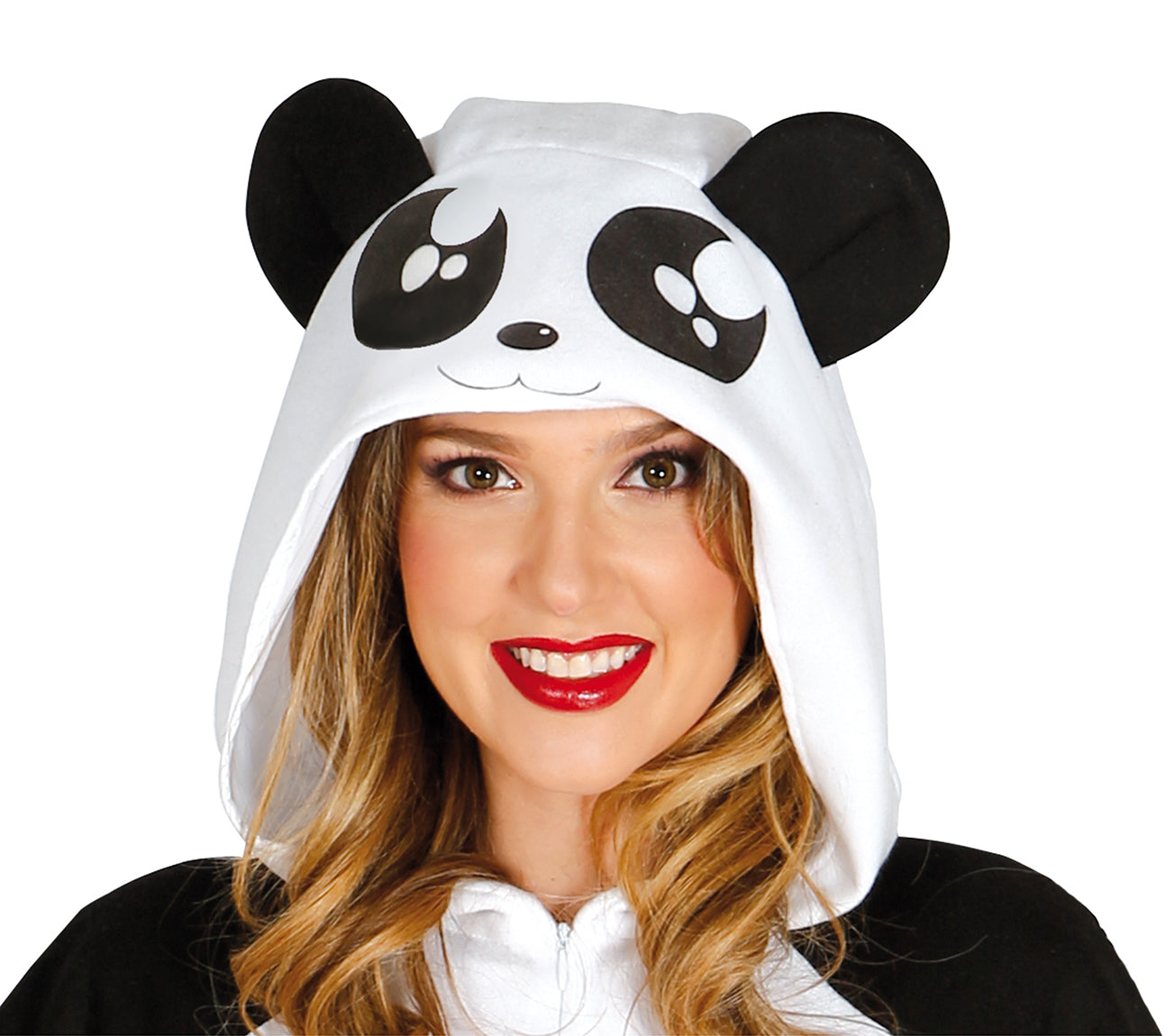 Costume di Carnevale Kigurumimi Panda Unisex – Tutone con Cappuccio – PS 00648