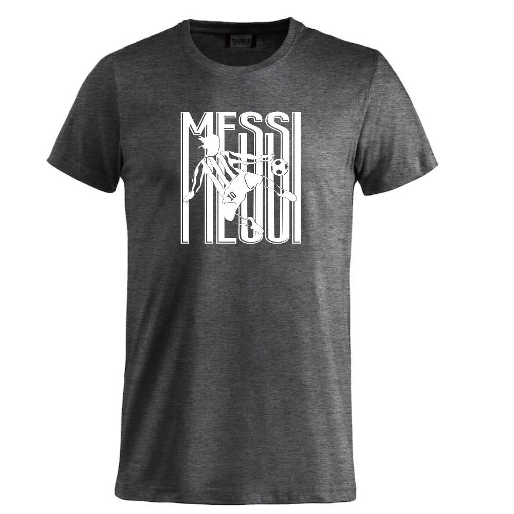 T-shirt Messi 10 Tifosi Calcio Argentina 100% Cotone Personalizzabile Con Nome e Numero PS 27431-A034