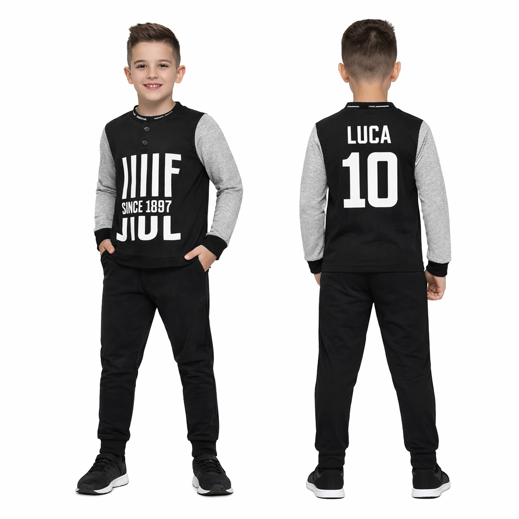 Pigiama Bambino Juventus in Cotone Jersey – Prodotto Ufficiale – PS 26635