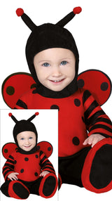 Costume di Carnevale Baby Coccinella con Cappuccio – PS 00639