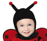 Costume di Carnevale Baby Coccinella con Cappuccio – PS 00639