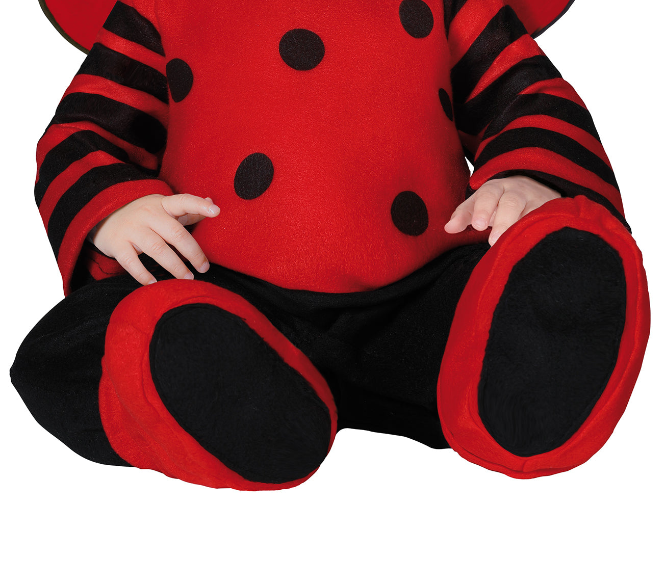 Costume di Carnevale Baby Coccinella con Cappuccio – PS 00639